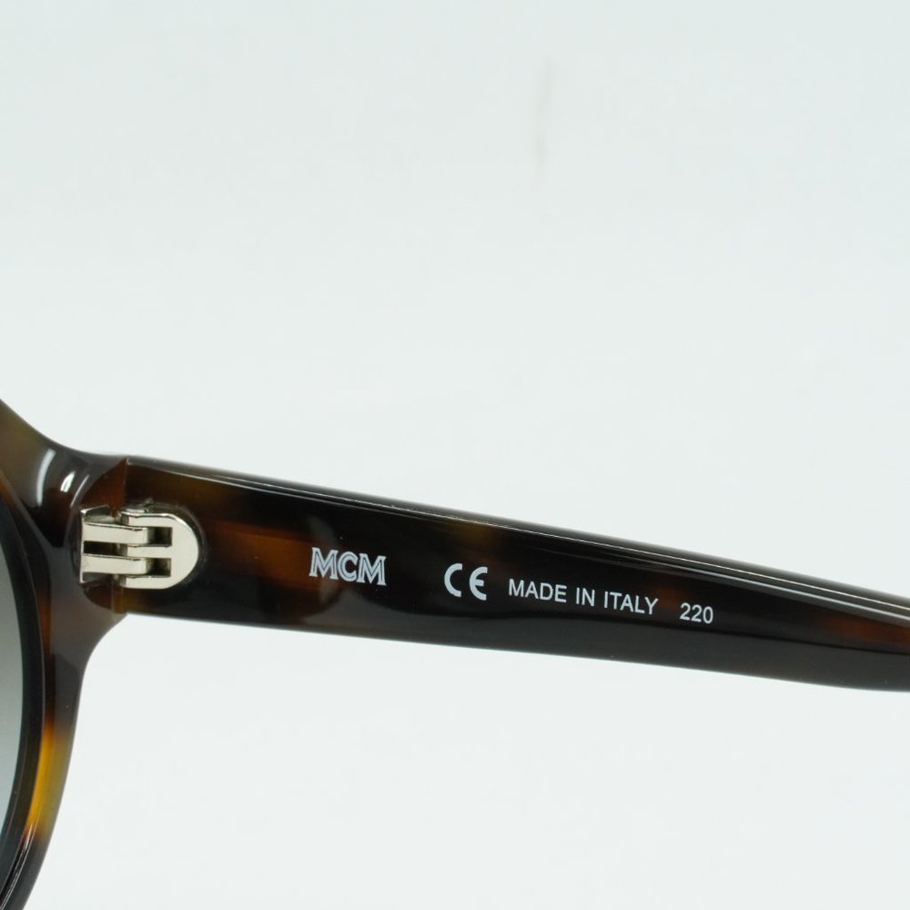 💯 NEW MCM 692S 019 BLACK HAVANA GREY GRADIENT SUNGLASSES - Picture 6 of 12